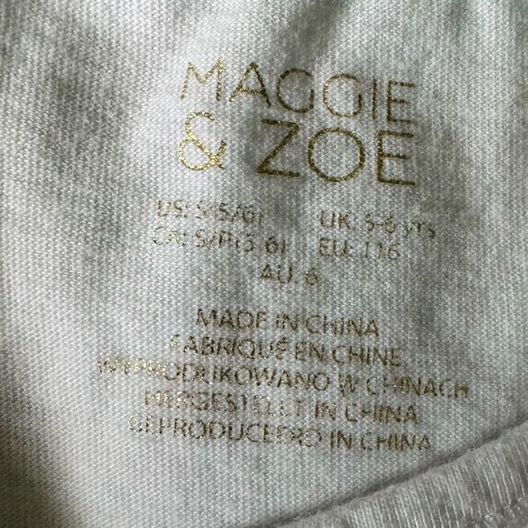 Jumping Beans & Maggie & Zoe Bundle Unicorn Top & Striped Shorts Size 5 - Picture 7 of 9